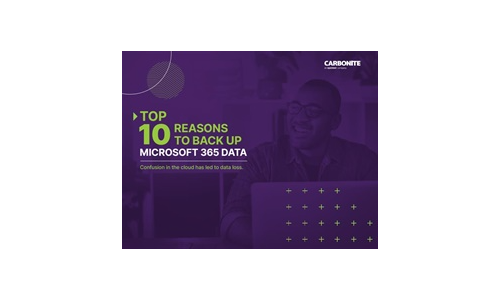 10 Reasons to backup M365 data